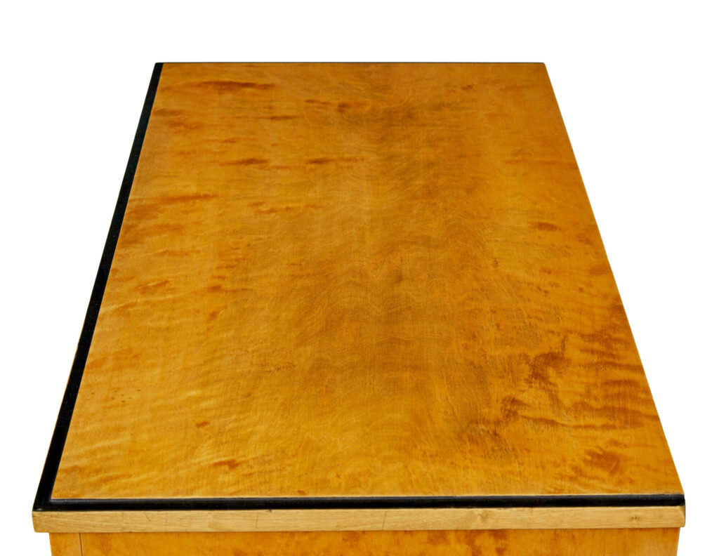 Scandinavian Art Deco Birch Chest of Drawers — image 3