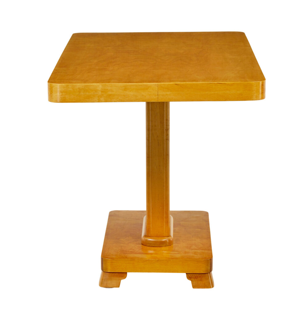 Mid Century Swedish Birch Coffee Table — image 7
