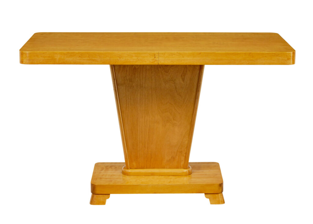 Mid Century Swedish Birch Coffee Table — image 1
