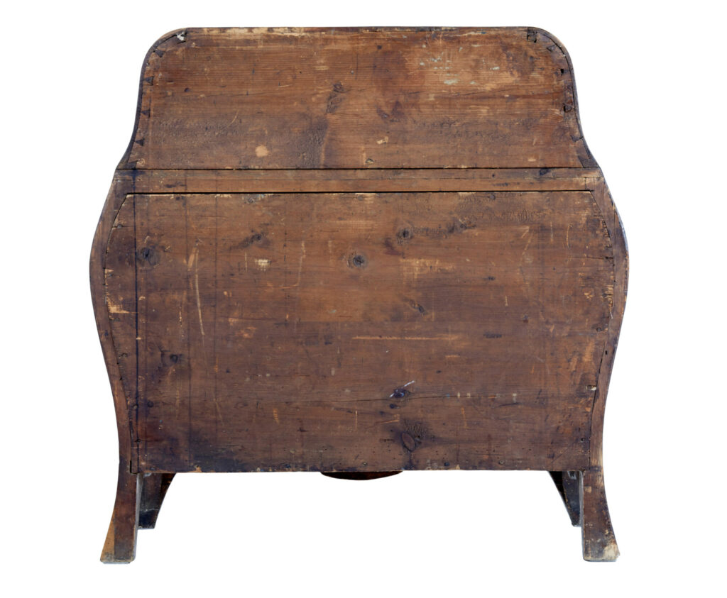 Rococo 18th Century Yew and Elm Bureau Desk — image 3