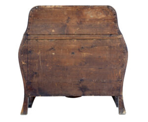 Rococo 18th Century Yew and Elm Bureau Desk — thumbnail 3