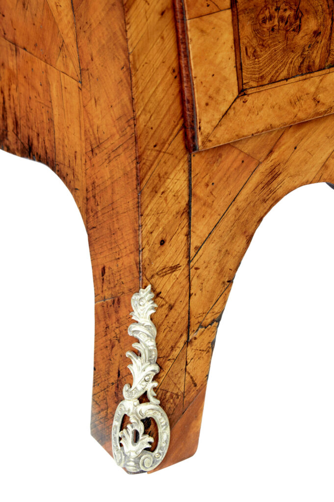 Rococo 18th Century Yew and Elm Bureau Desk — image 14