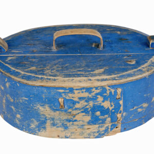 19TH CENTURY HAND PAINTED TINE DECORATIVE BOX