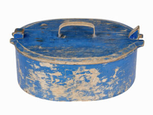 19th Century Hand Painted Tine Decorative Box — thumbnail 3