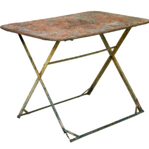 EARLY 20TH CENTURY FOLDING GARDEN TABLE