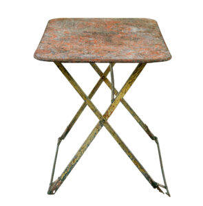 Early 20th Century Folding Garden Table — thumbnail 3