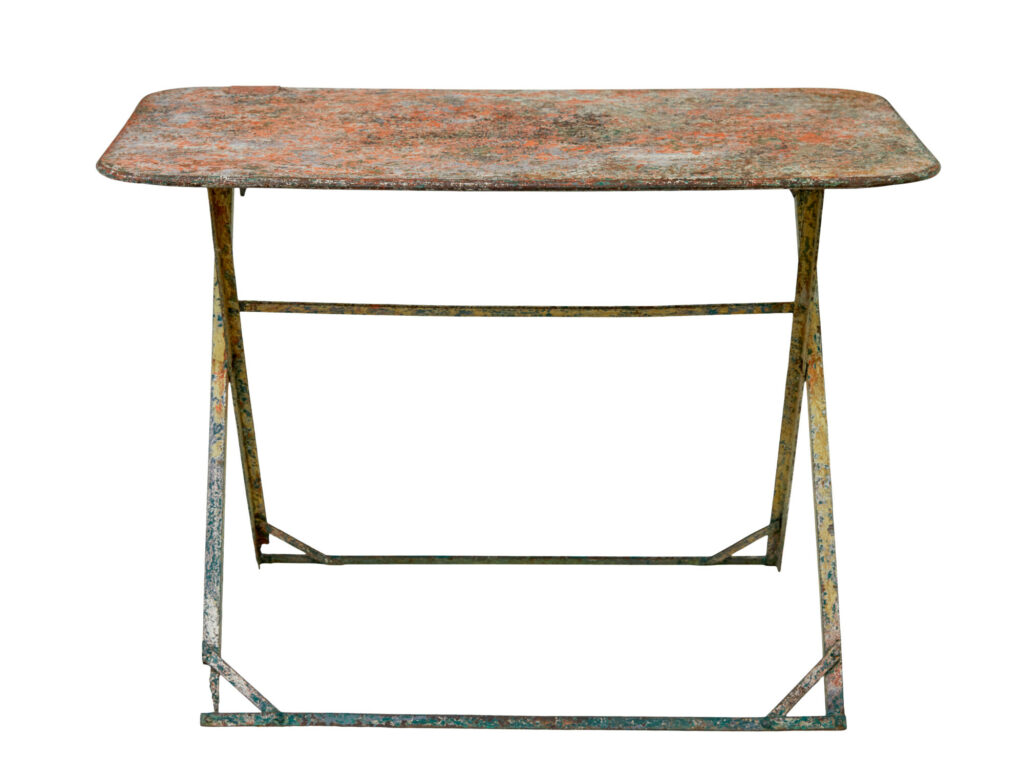 Early 20th Century Folding Garden Table — image 2