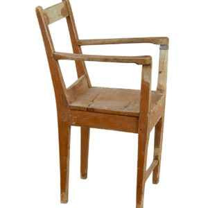 TRADITIONAL EARLY 19TH CENTURY SWEDISH SMALL ARMCHAIR