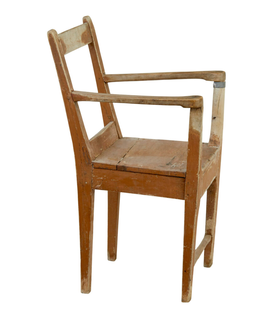 Traditional Early 19th Century Swedish Small Armchair