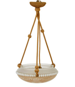 Mid Century Wedgwood Inspired Scandinavian Pendant Light — thumbnail 3