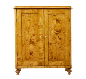 19th Century Swedish Birch Fitted Cupboard — thumbnail 10
