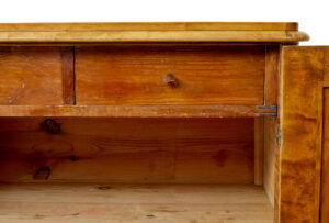 19th Century Swedish Birch Fitted Cupboard — thumbnail 5