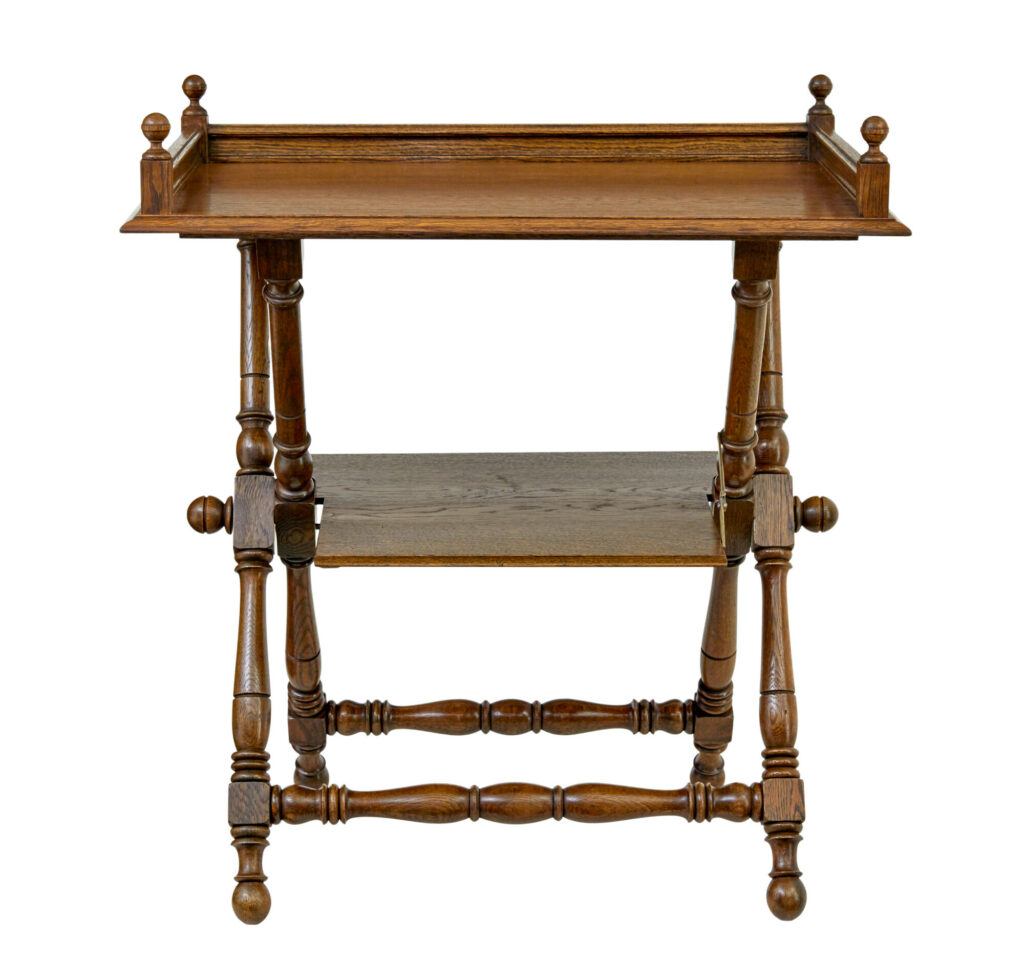Swedish 19th Century Oak Butlers Tray from Bäckaskog Castle — image 8