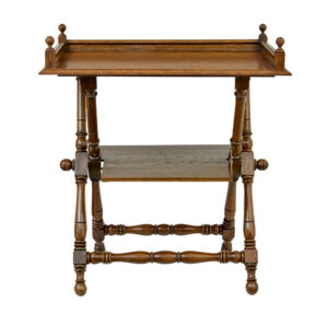 Swedish 19th Century Oak Butlers Tray from Bäckaskog Castle — thumbnail 8