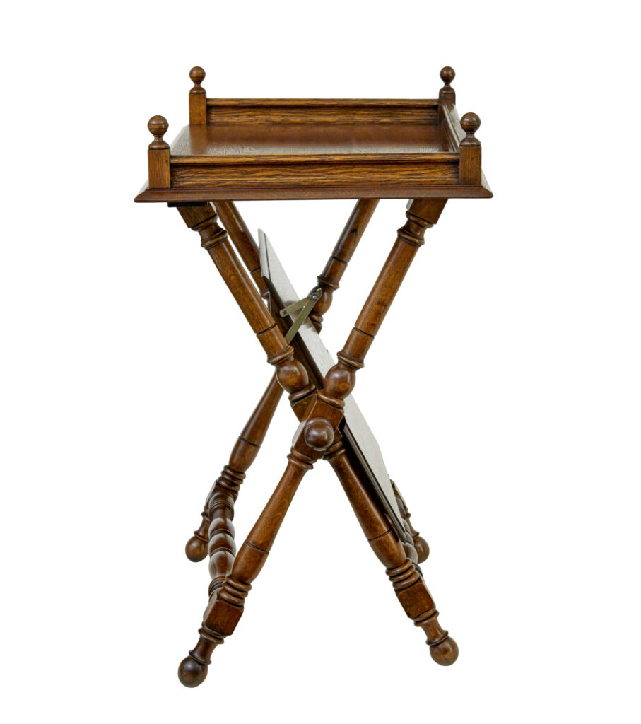 Swedish 19th Century Oak Butlers Tray from Bäckaskog Castle — image 6