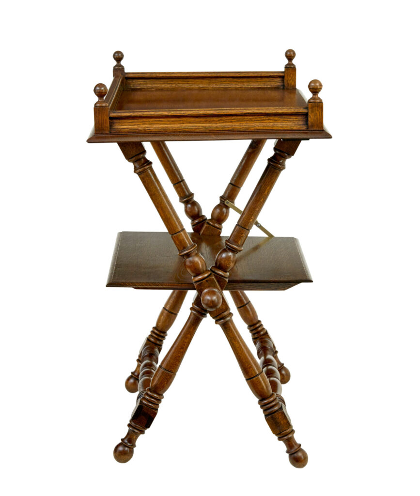 Swedish 19th Century Oak Butlers Tray from Bäckaskog Castle — image 5