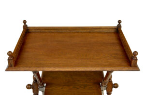 Swedish 19th Century Oak Butlers Tray from Bäckaskog Castle — thumbnail 3