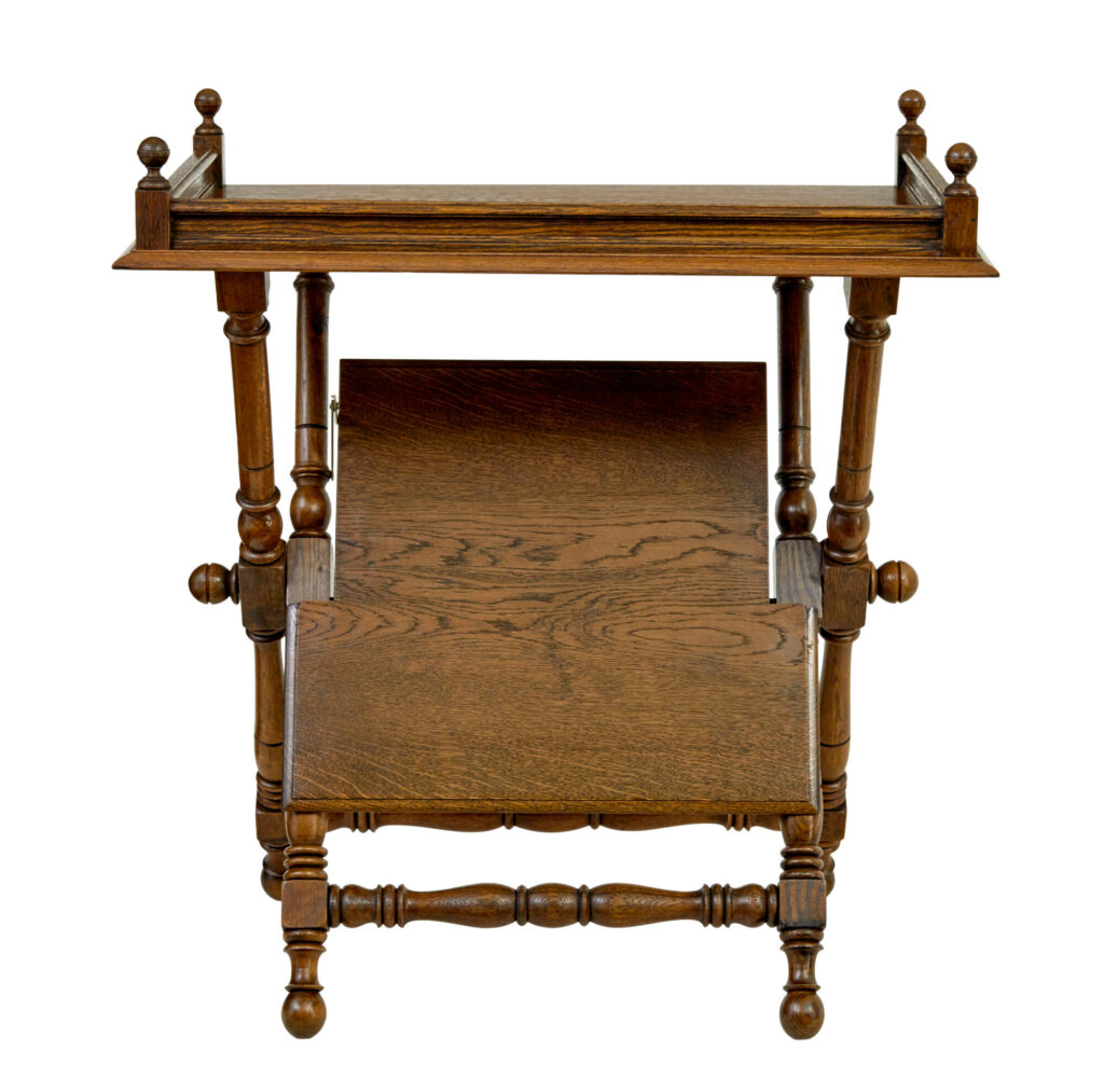 Swedish 19th Century Oak Butlers Tray from Bäckaskog Castle — image 9