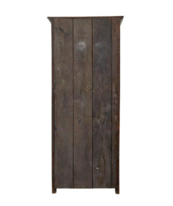 Mid Century Gothic Revival Carved Oak Hall Cupboard — thumbnail 6