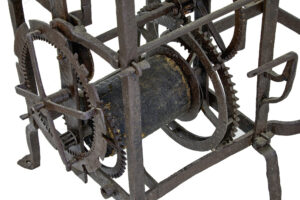 18th Century Swedish Turret Clock Face and Movement Rosendal Palace — thumbnail 3
