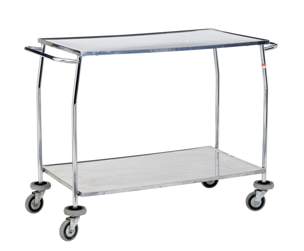 1970’s Stainless Steel Medical Trolley