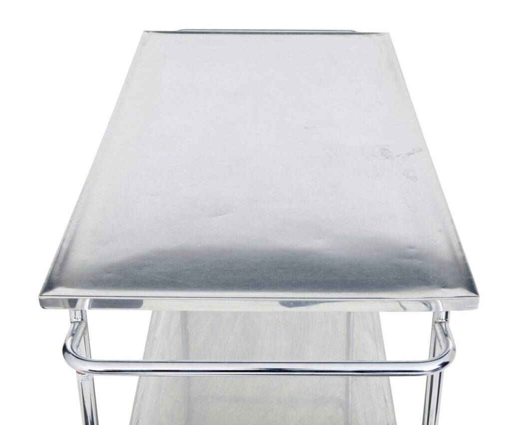 1970’s Stainless Steel Medical Trolley — image 4