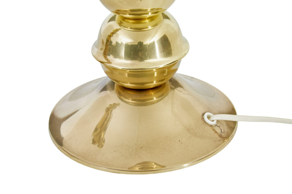 Pair of 1970’s Brass Table Lamps by Elamatur Kosta — image 4