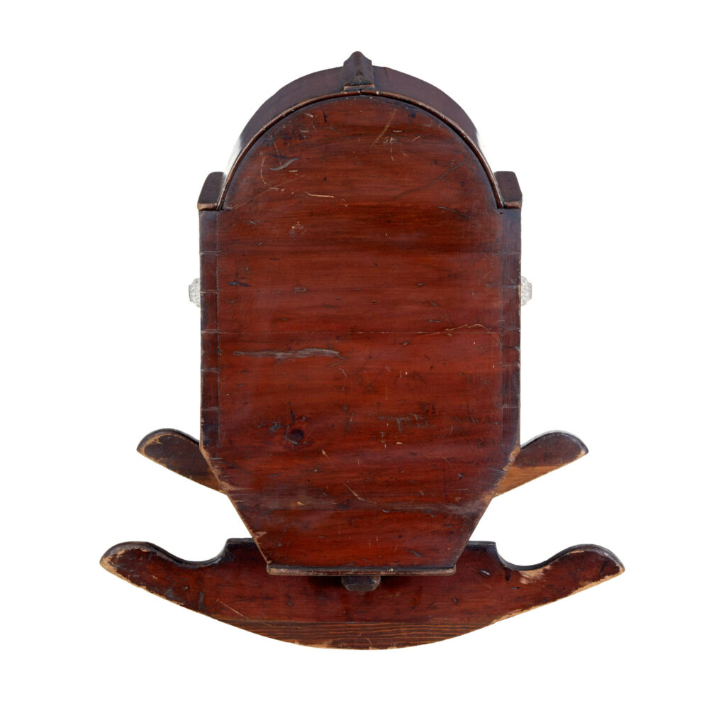 Victorian Painted Pine Canopy Top Cradle — image 5