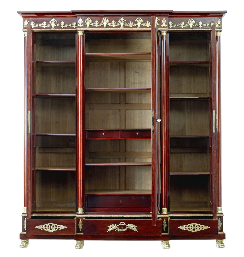 Impressive 19th Century French Empire Revival 5 Piece Bedroom Suite — image 20