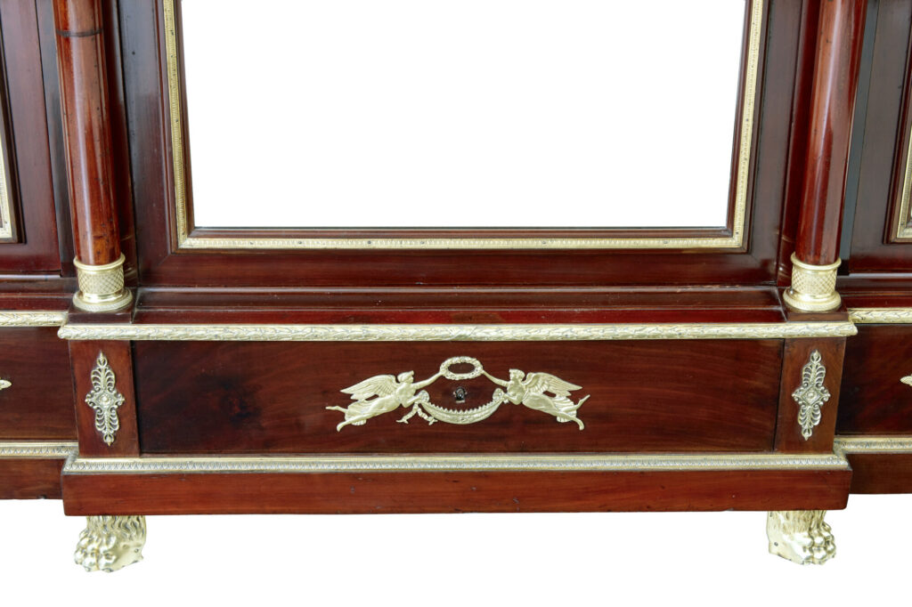 Impressive 19th Century French Empire Revival 5 Piece Bedroom Suite — image 18
