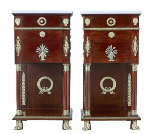 Impressive 19th Century French Empire Revival 5 Piece Bedroom Suite — thumbnail 9