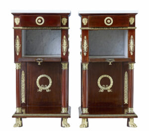 Impressive 19th Century French Empire Revival 5 Piece Bedroom Suite — thumbnail 8