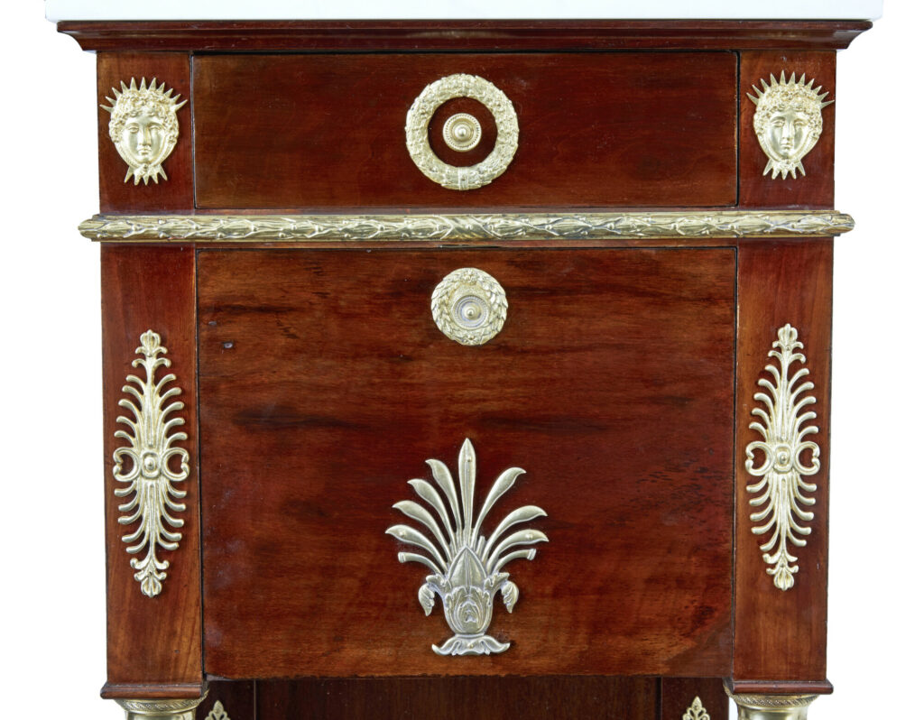 Impressive 19th Century French Empire Revival 5 Piece Bedroom Suite — image 3