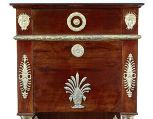 Impressive 19th Century French Empire Revival 5 Piece Bedroom Suite — thumbnail 3
