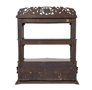 19th Century Profusely Carved Victorian Oak Buffet — thumbnail 7