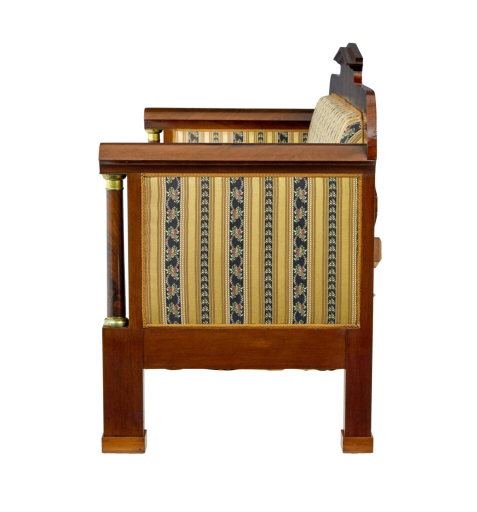Early 20th Century 13 Piece Mahogany Salon Suite — image 16