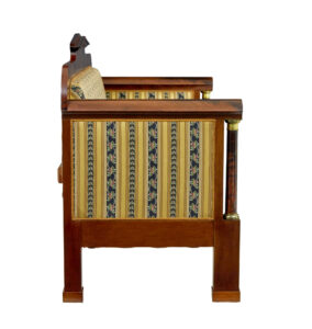 Early 20th Century 13 Piece Mahogany Salon Suite — thumbnail 14