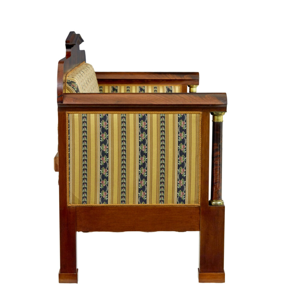 Early 20th Century 13 Piece Mahogany Salon Suite — image 14