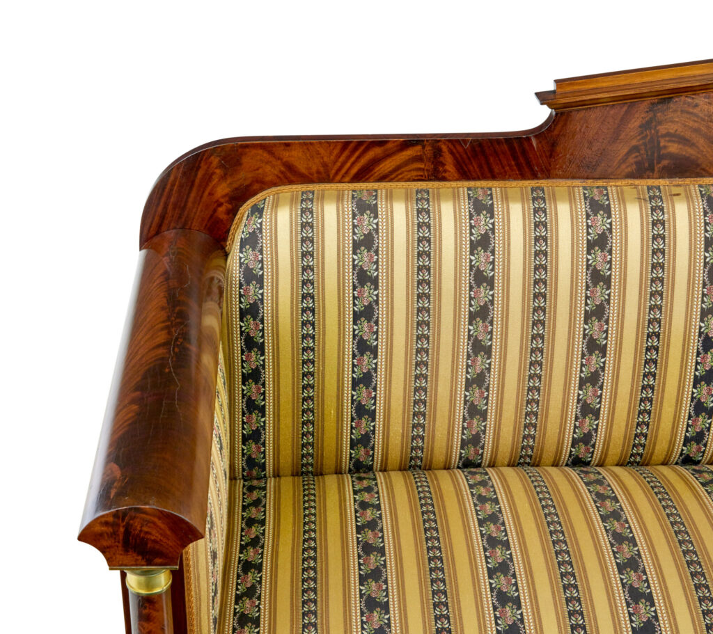 Early 20th Century 13 Piece Mahogany Salon Suite — image 12