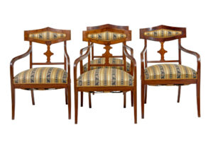 Early 20th Century 13 Piece Mahogany Salon Suite — thumbnail 8