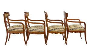 Early 20th Century 13 Piece Mahogany Salon Suite — thumbnail 7