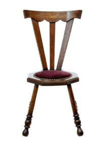 Early 20th Century Oak Arts and Crafts Childs Chair — thumbnail 5