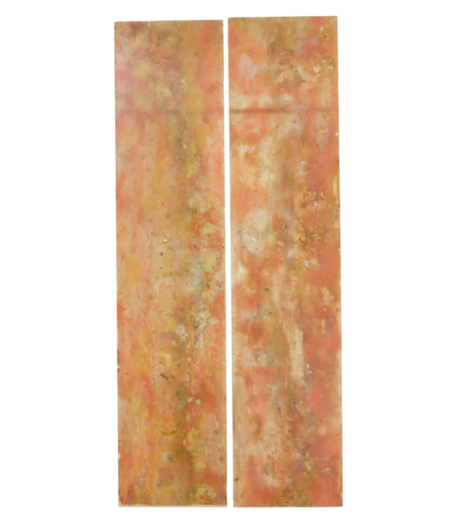 Pair of French 1950’s Abstract Acrylic Panels — image 5