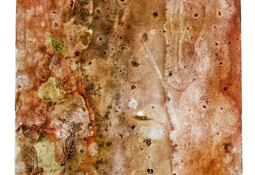 Pair of French 1950’s Abstract Acrylic Panels — image 8