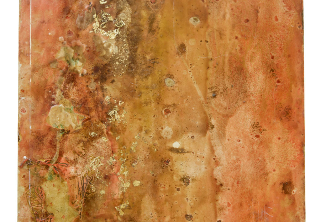 Pair of French 1950’s Abstract Acrylic Panels — image 7