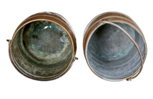 Near Pair of Late 19th Century Copper Buckets — thumbnail 2