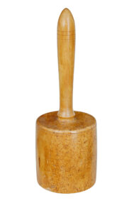 Swedish Early 20th Century Solid Burr Birch Mallet — thumbnail 2