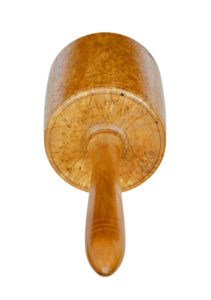 Swedish Early 20th Century Solid Burr Birch Mallet — thumbnail 4