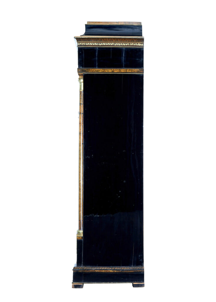 Early 19th Century Biedermeier Ebonised Birch Escritoire — image 19