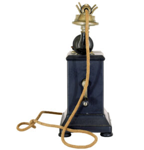 Early 20th Century Swedish Metal Telephone by Rikstelefon — thumbnail 6